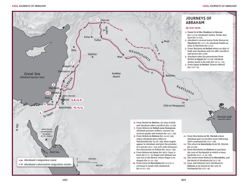 4301a Journeys of Abraham