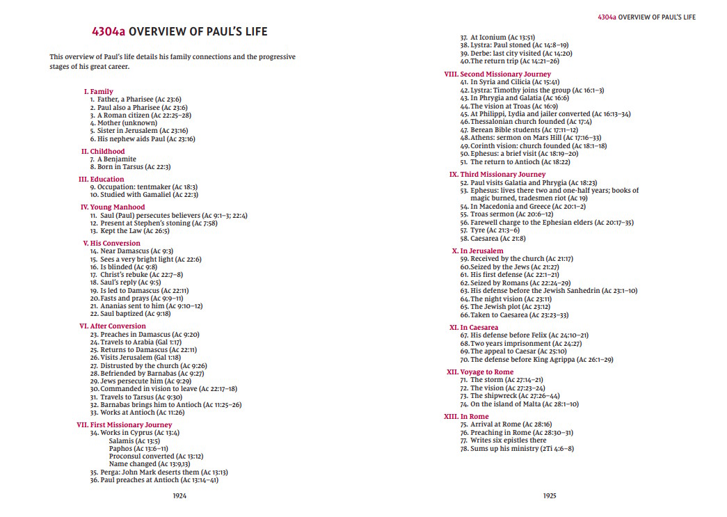 4304a Overview of Pauls Life