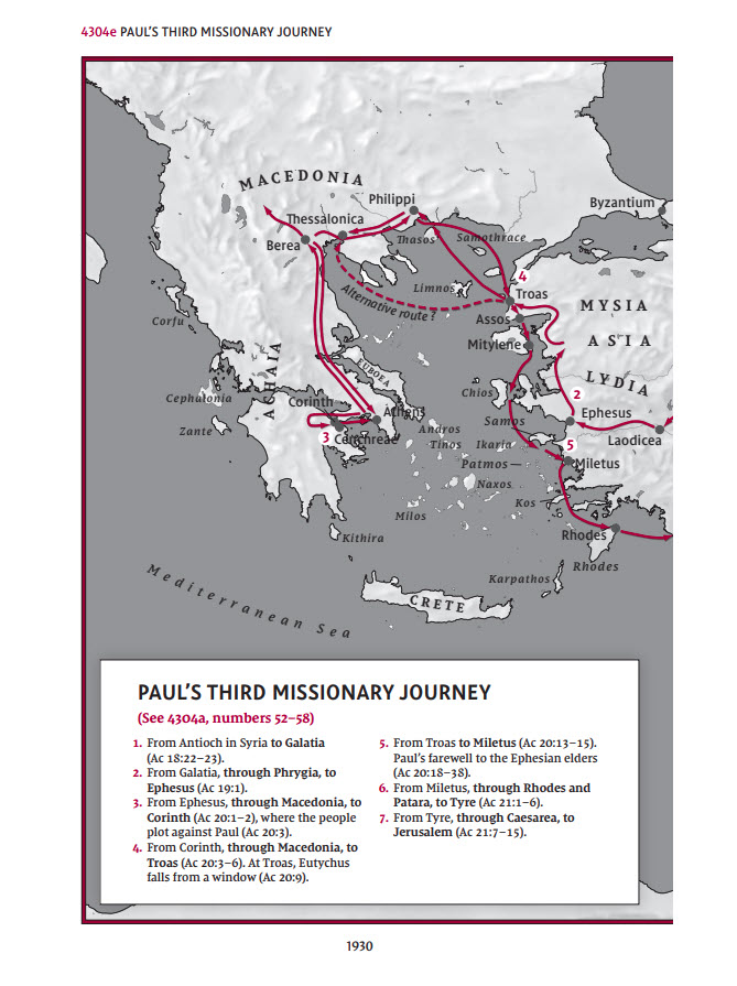 Pauls Third Missionary Journey