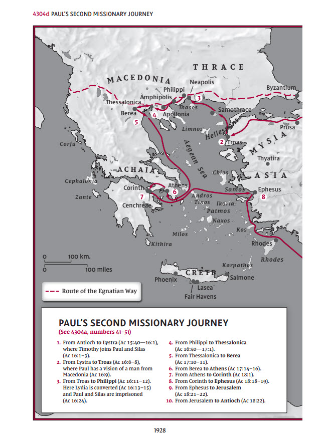 Pauls Second Missionary Journey
